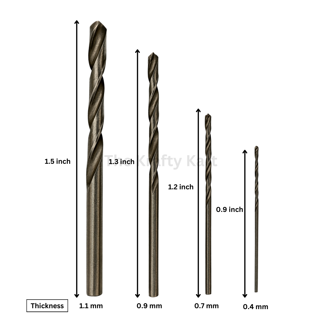 4Pcs Drill Bits