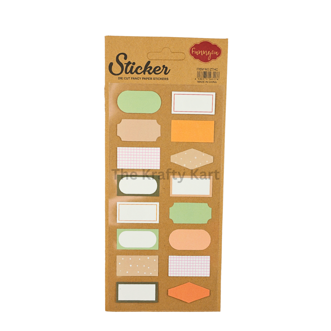 Journal - Cute Sticker (I)