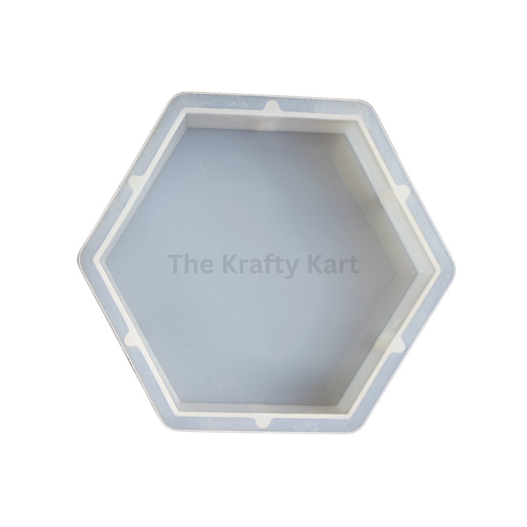 6" Hexagon Deep Casting Mould