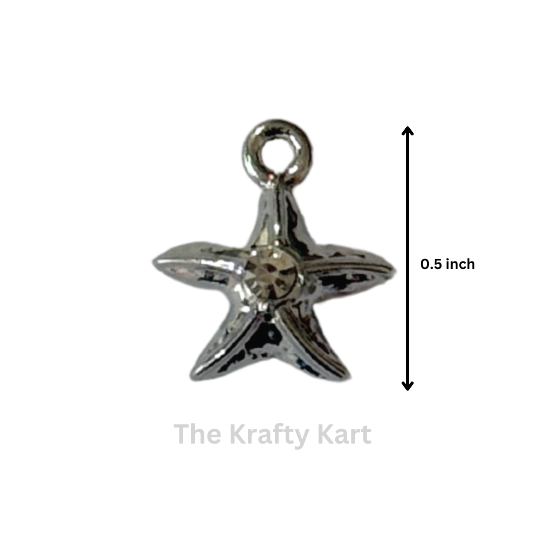 Anti-Tarnish Starfish Charm Pendant (B)