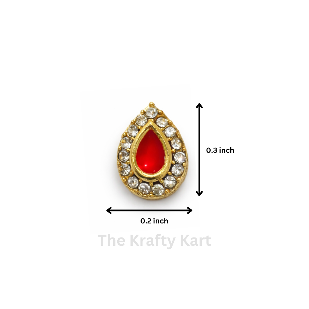 Kundan Patch (4) (2pcs)