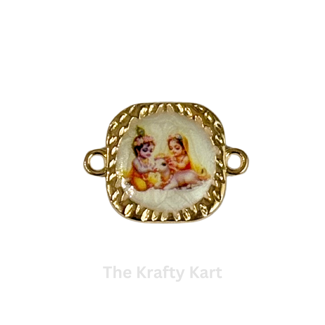 Aura Rakhi Charm Radha Krishna (A)