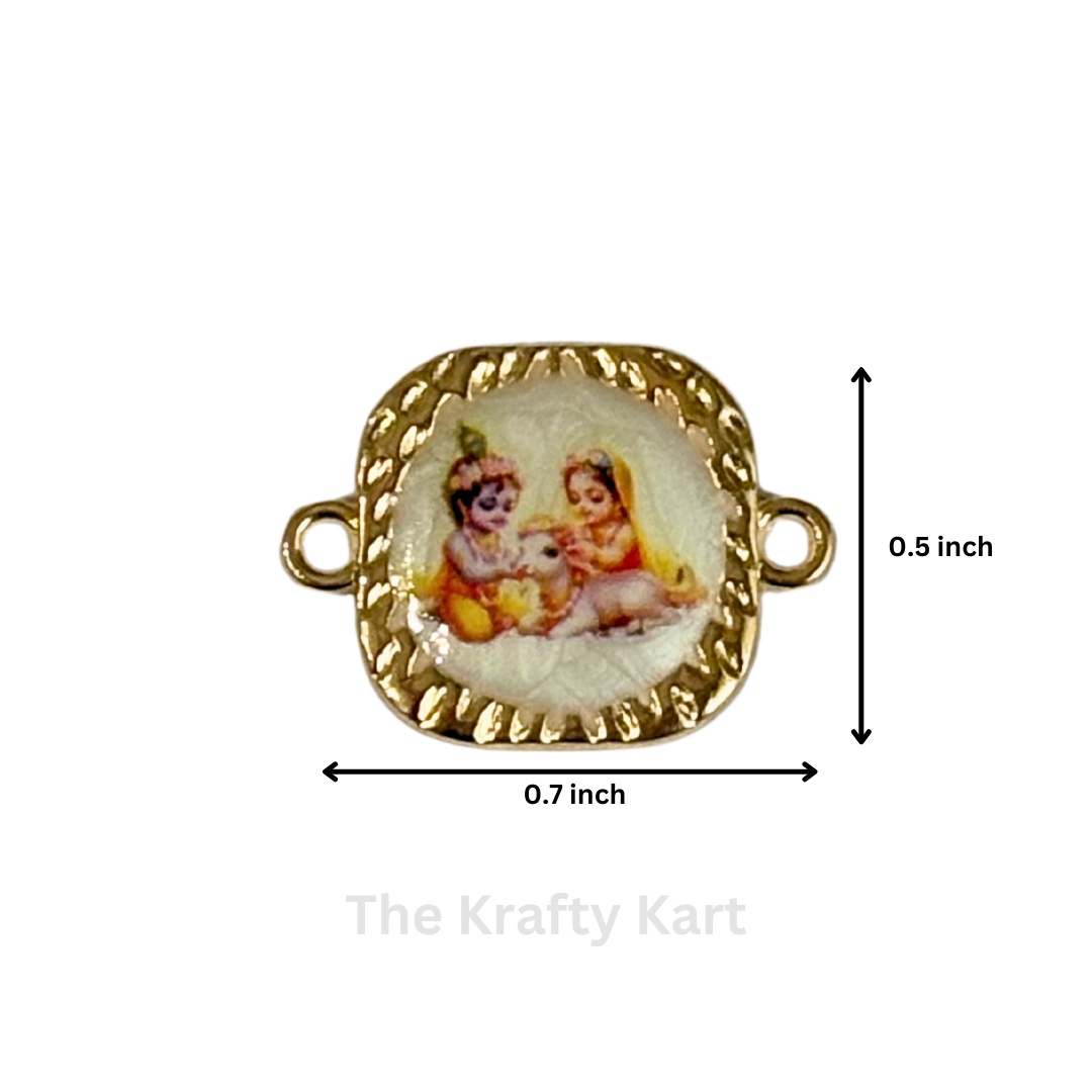 Aura Rakhi Charm Radha Krishna (A)