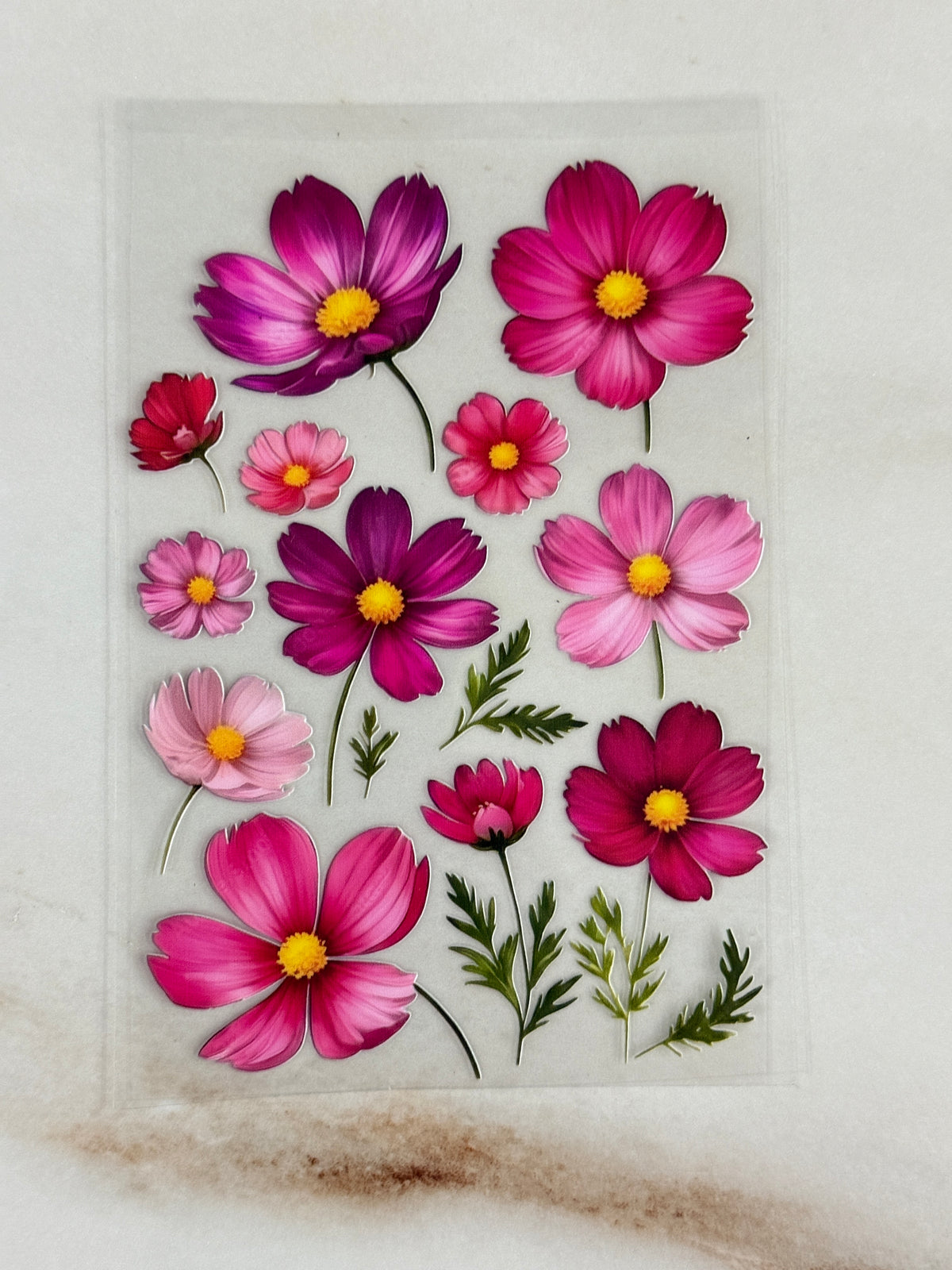 Mix Flower (L) - Peel Of Sticker