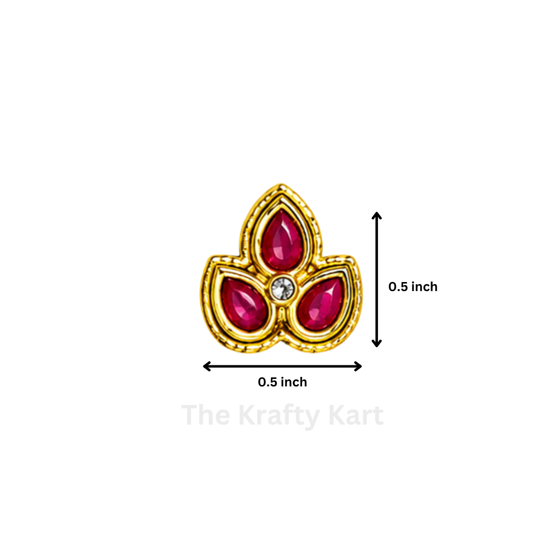 Kundan Patch (51) (2pcs)