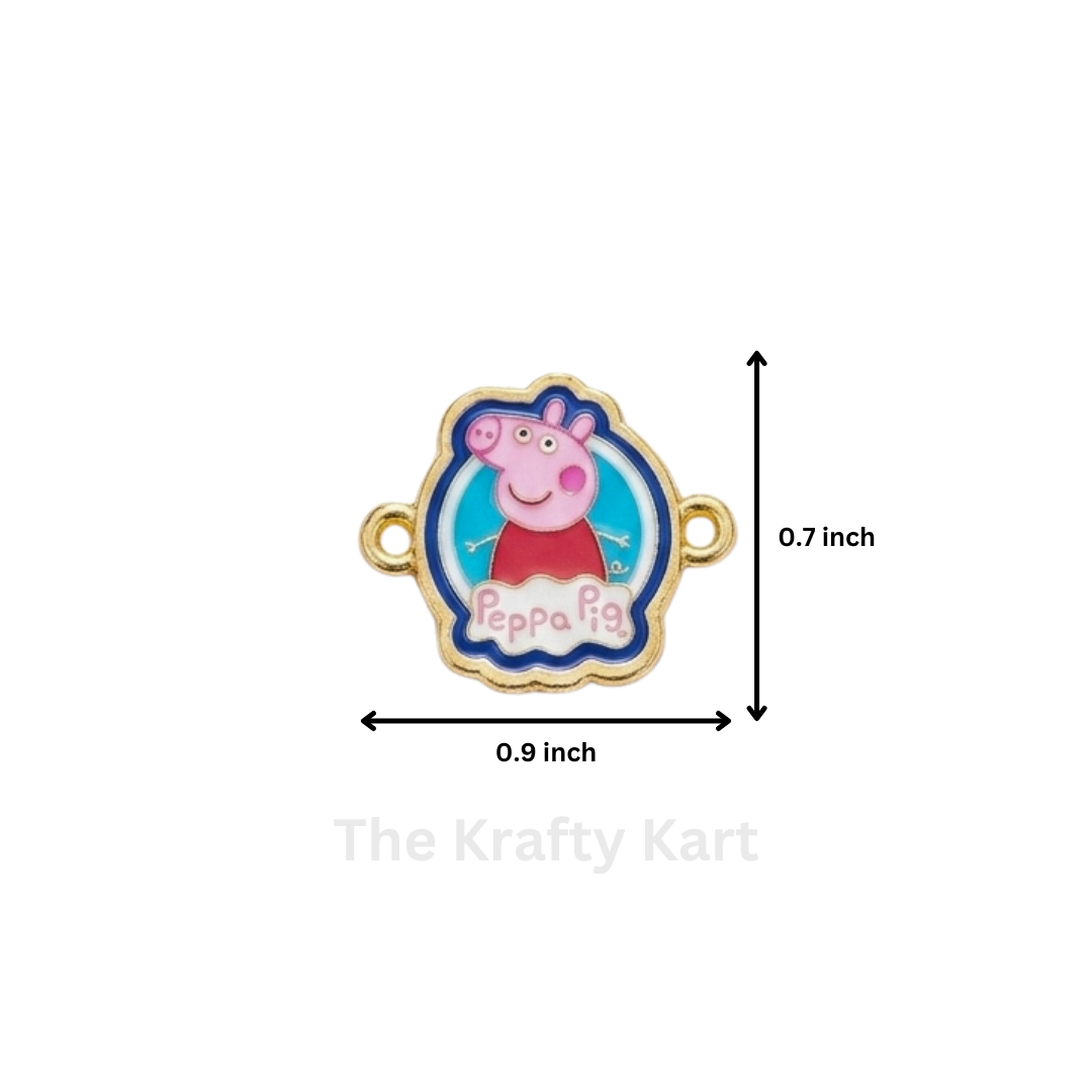 3D Rakhi Charm - Peppa Pig