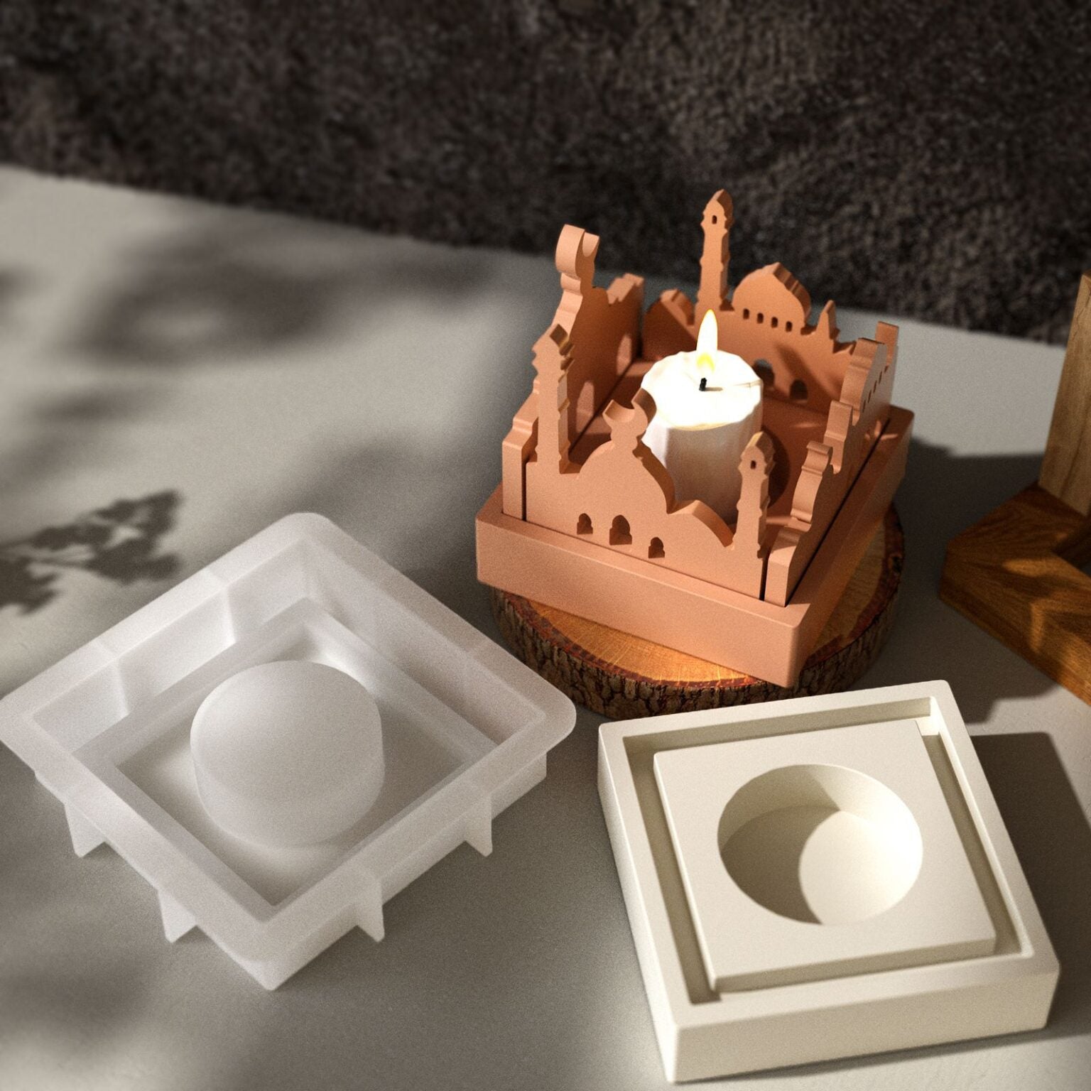 Holy Mosque T-Light Holder Mould