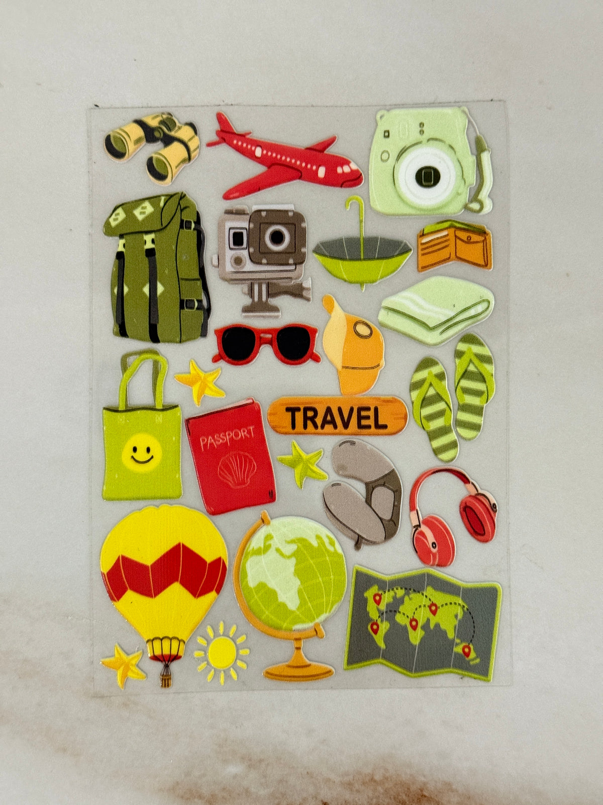 Travel (E) - Peel Of Sticker