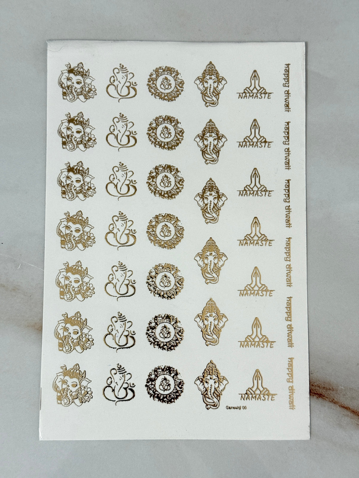 New Emboss Sticker (111)