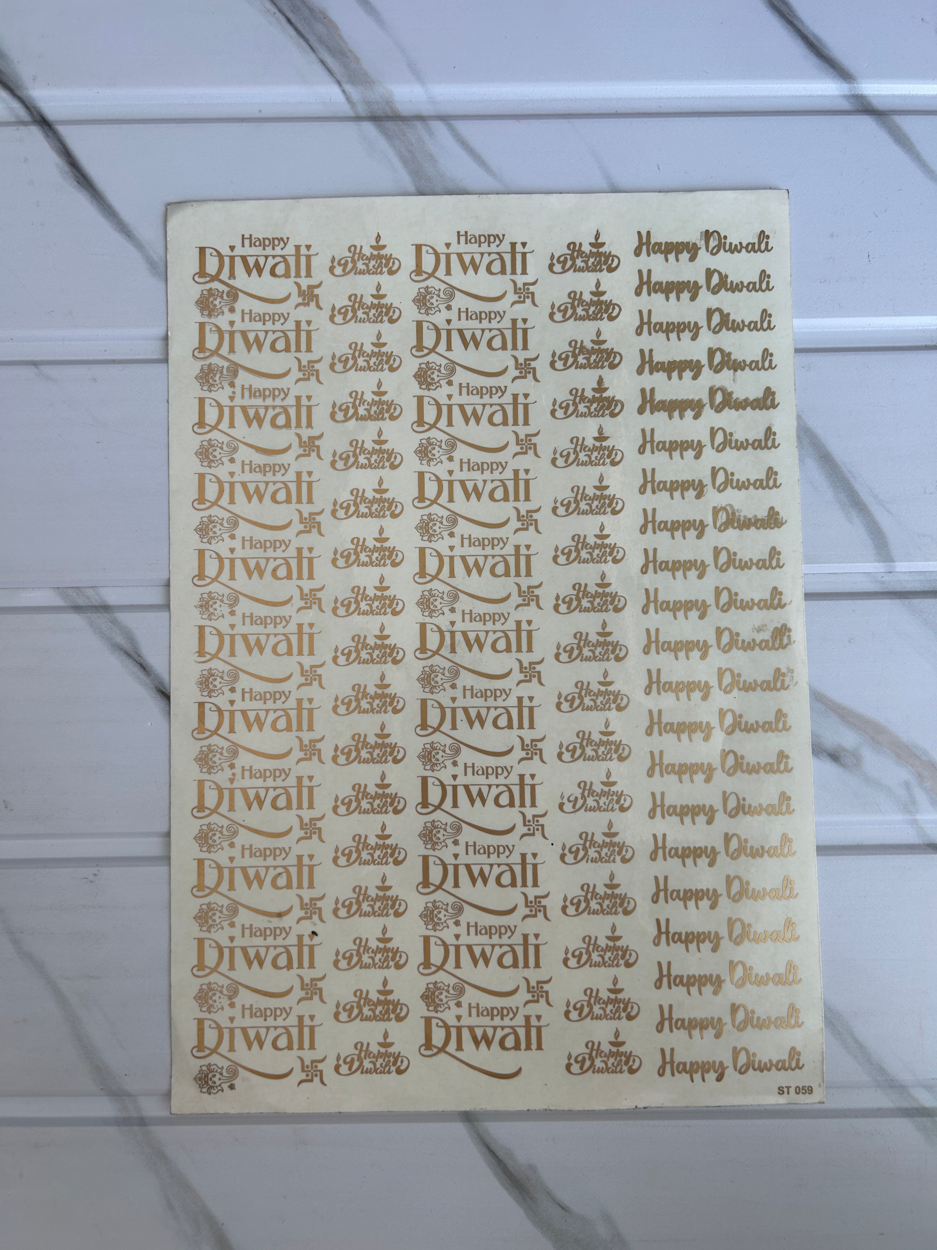 Emboss Sticker 10
