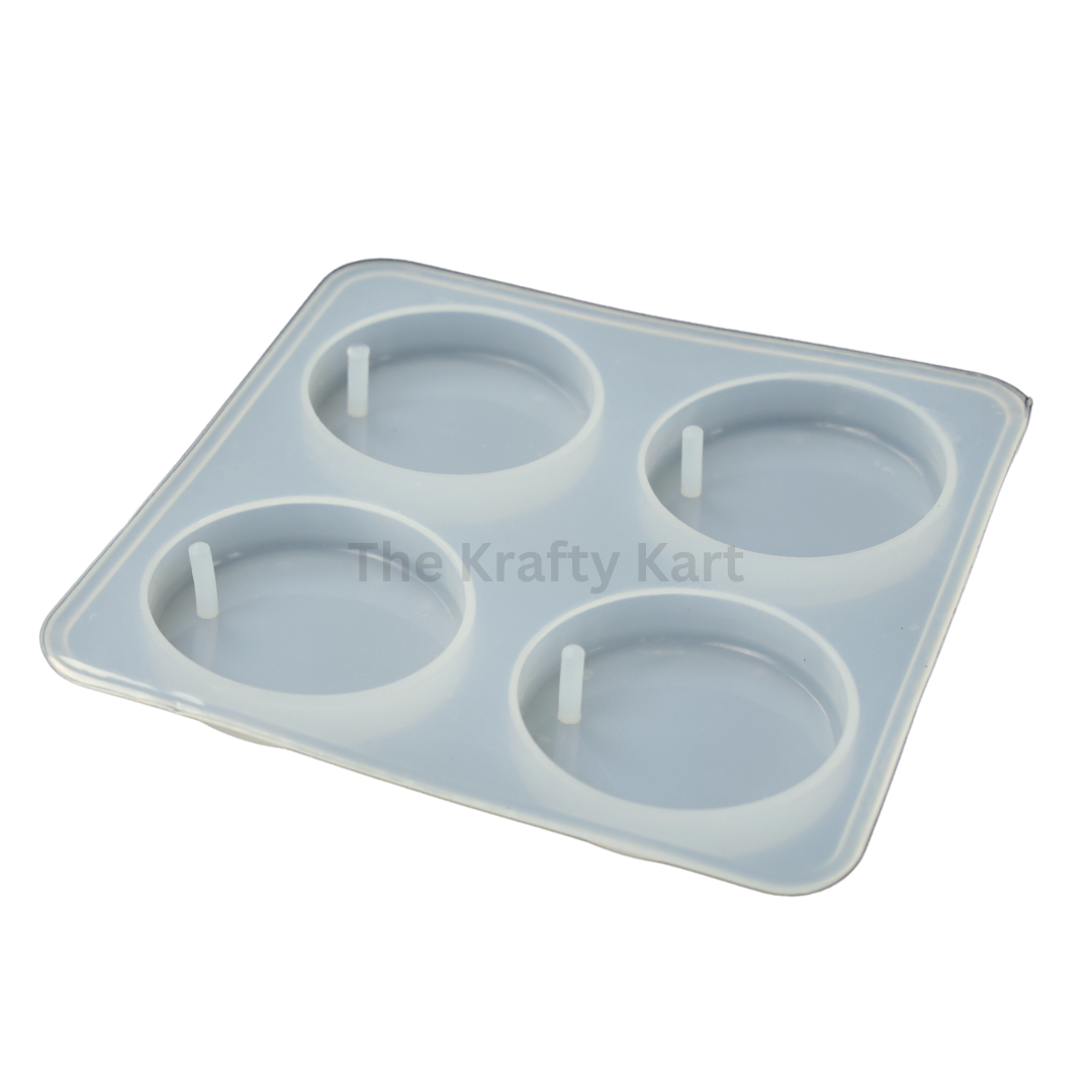 4 in 1 Round Keychain Mould