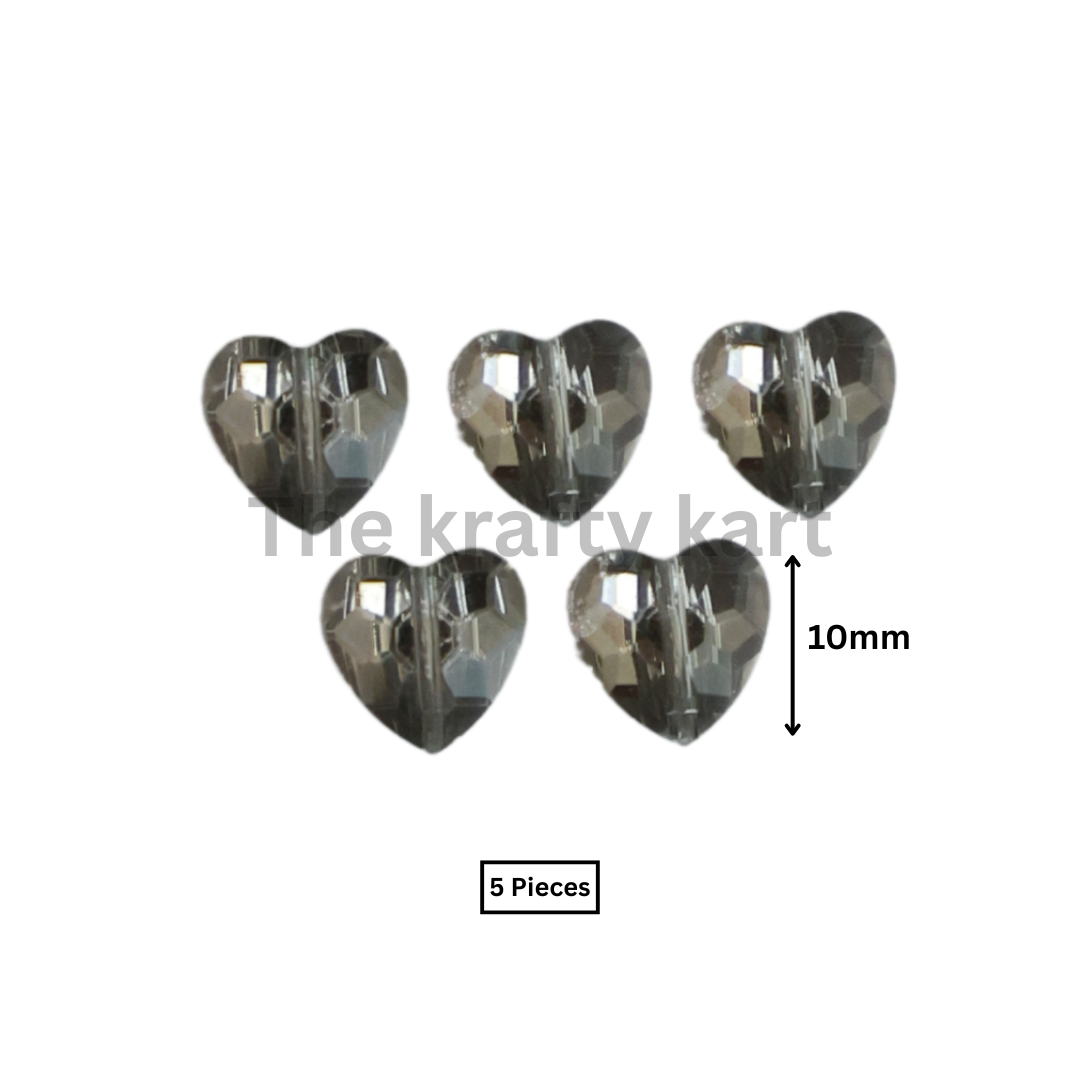 Crystal Heart Diamond Stones