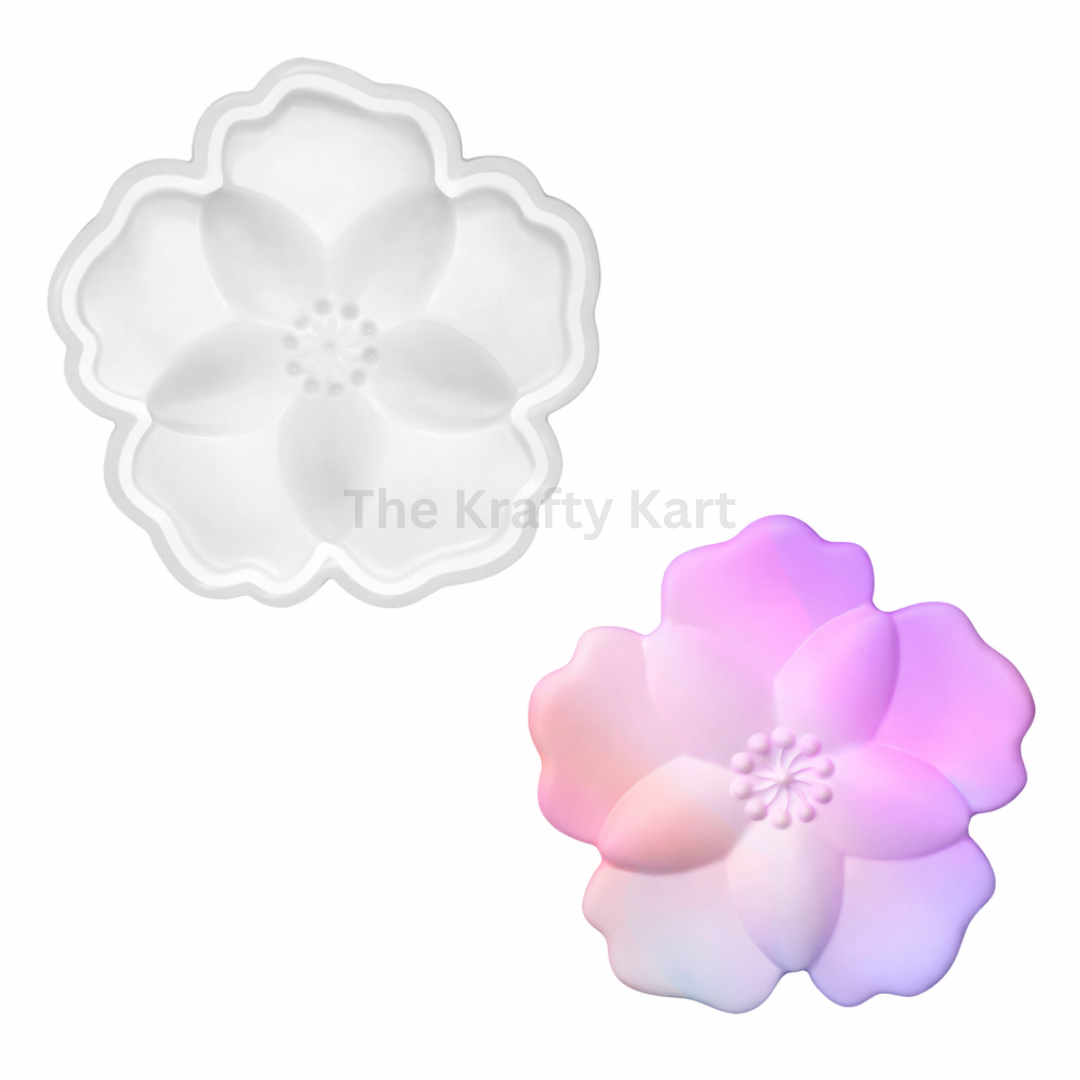 Floral Coaster Mould