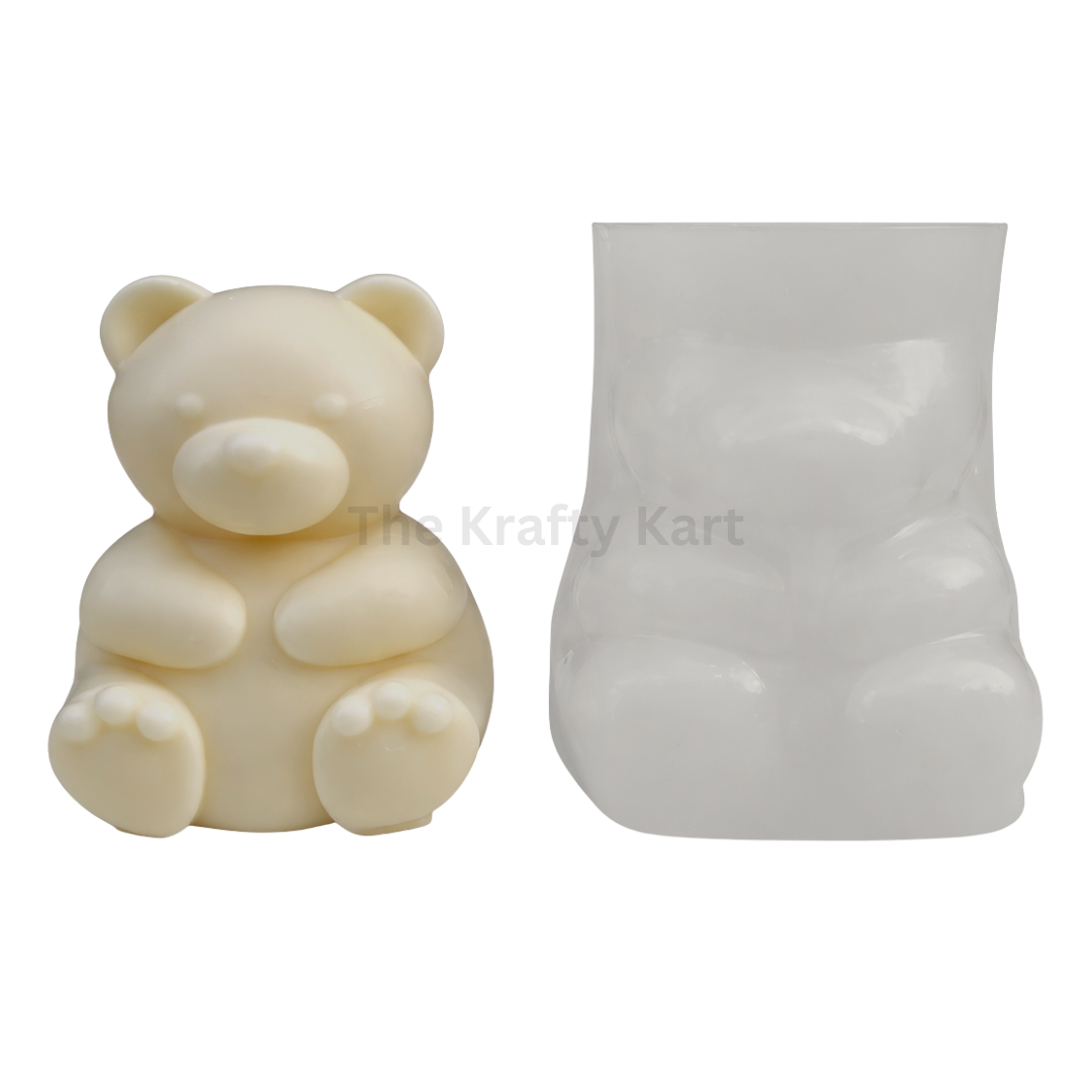 Teddy Bear Candle Mould (Big)