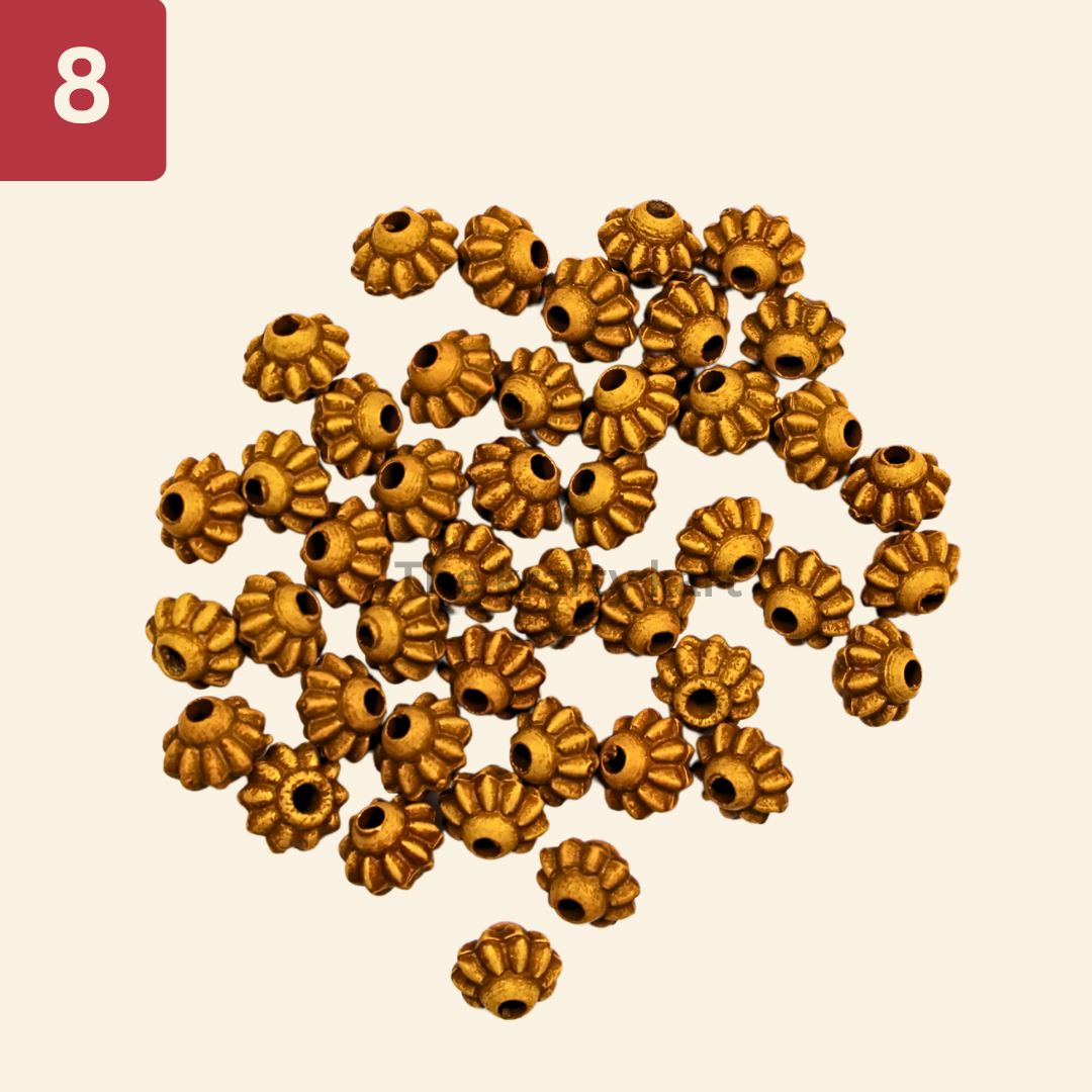 Wooden Rakhi Beads Combo