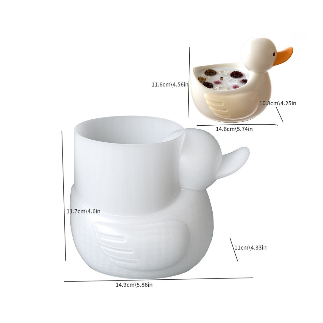 Duck Shaped Candle Mould