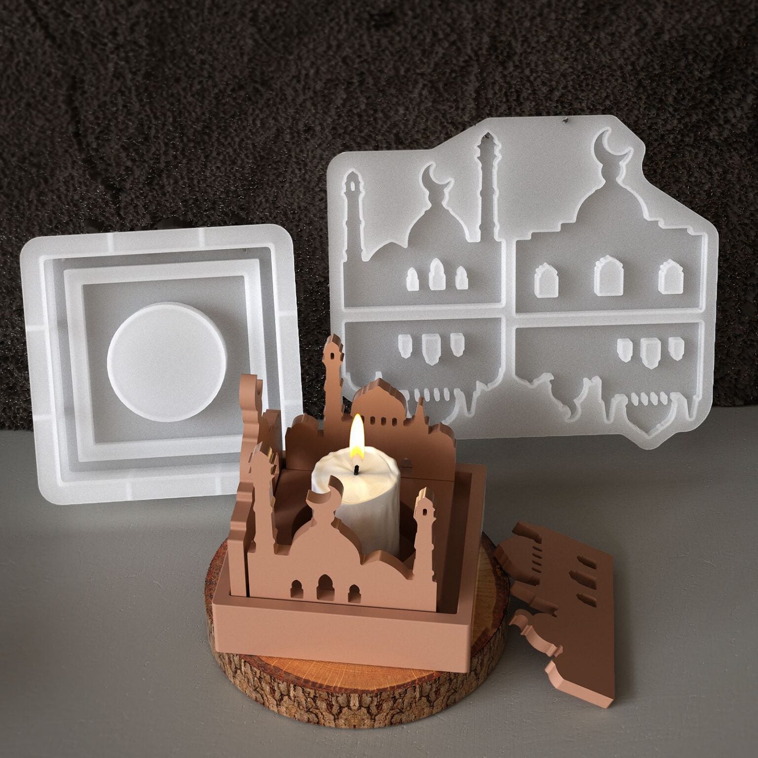 Holy Mosque T-Light Holder Mould
