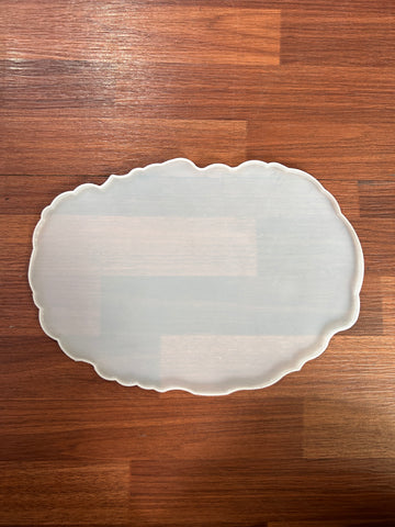 9X13 OVAL AGATE TRAY