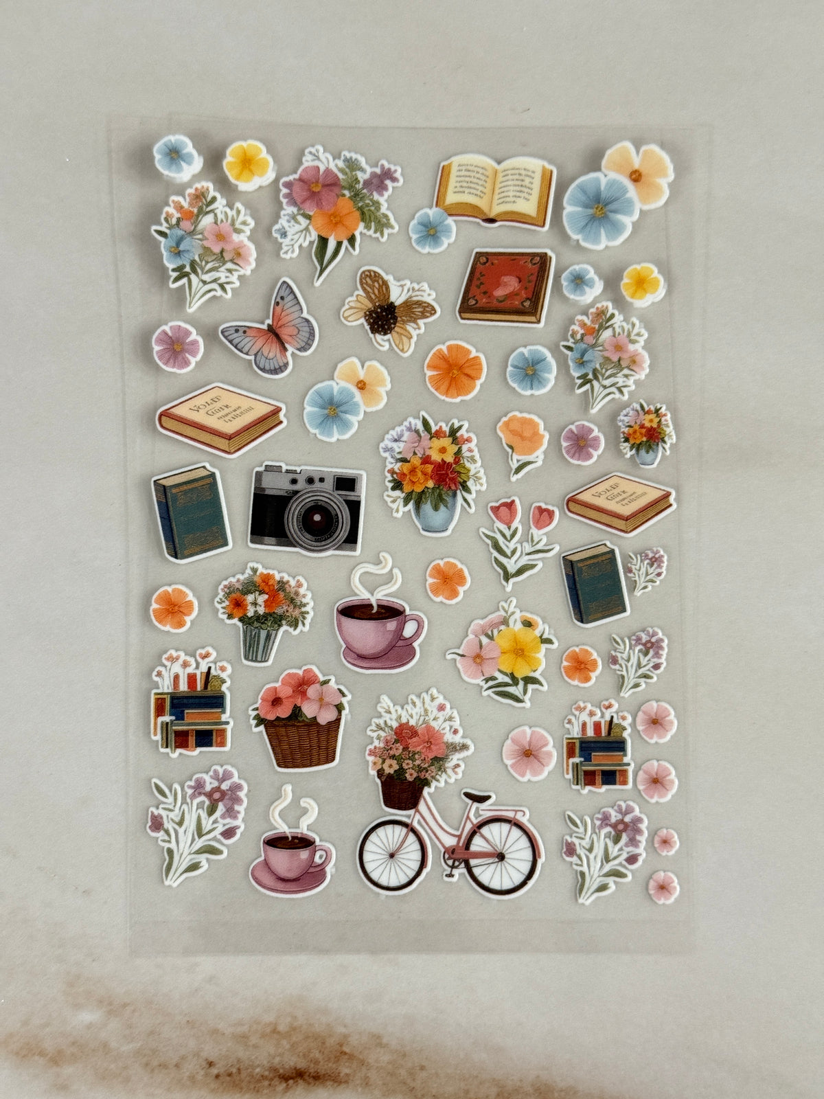 Mix Flower (S) - Peel Of Sticker