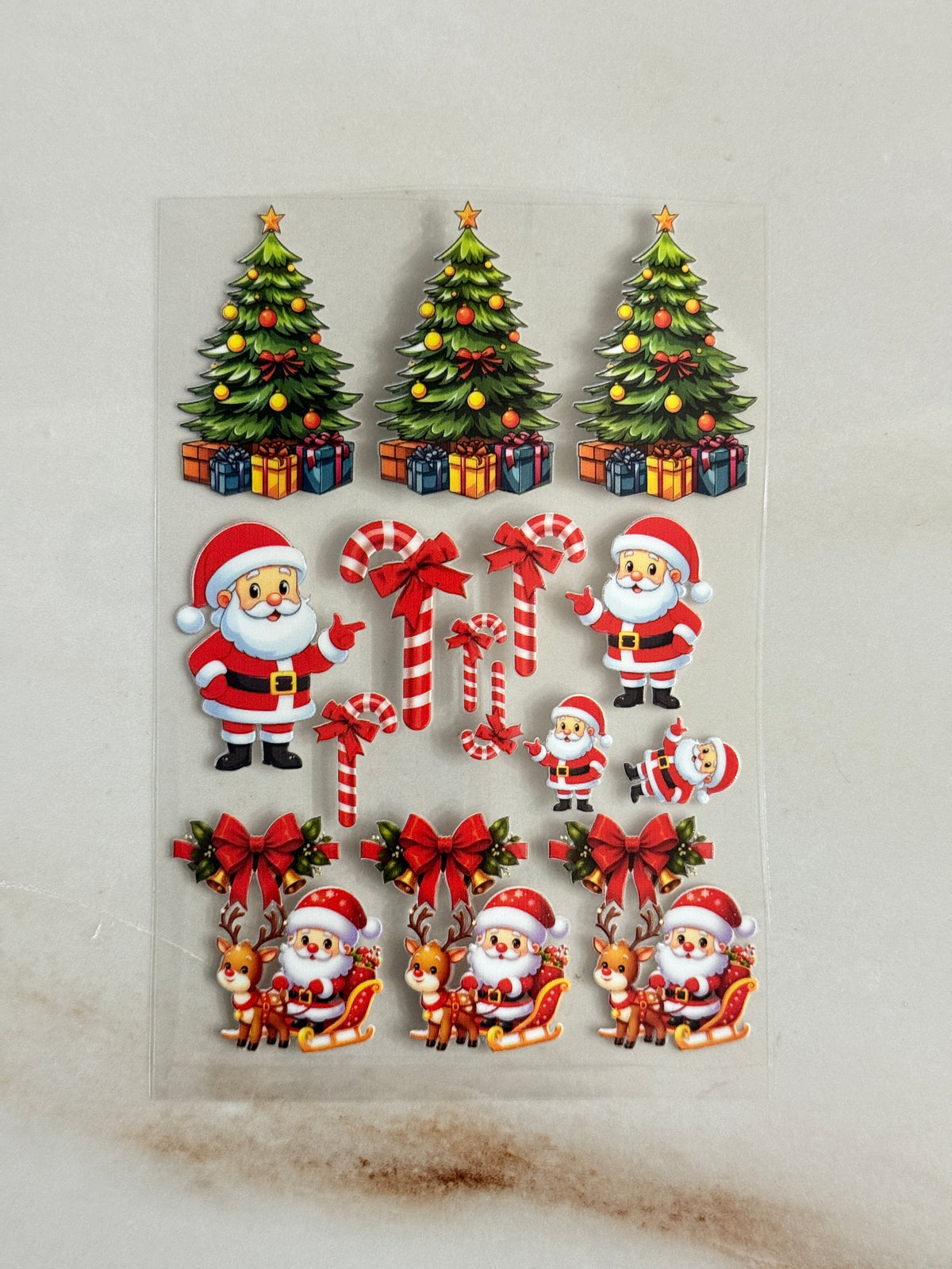 Christmas - Peel Of Stickers