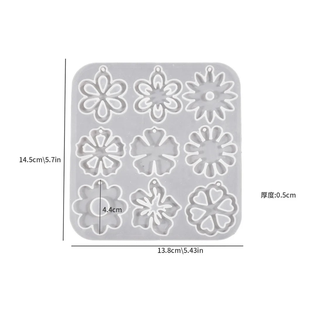 Flower Pendant Mould