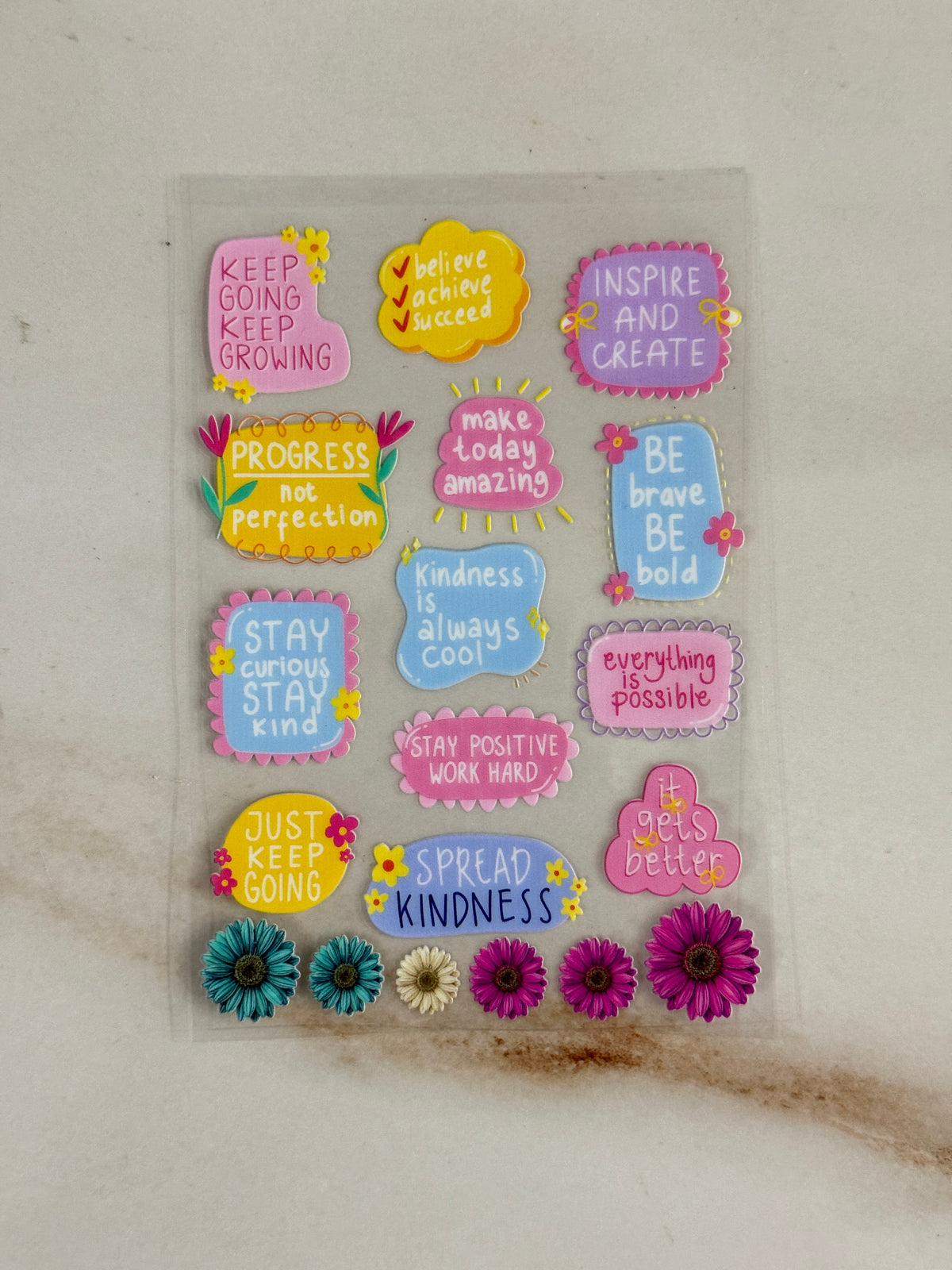 Quote (9) - Peel Of Sticker