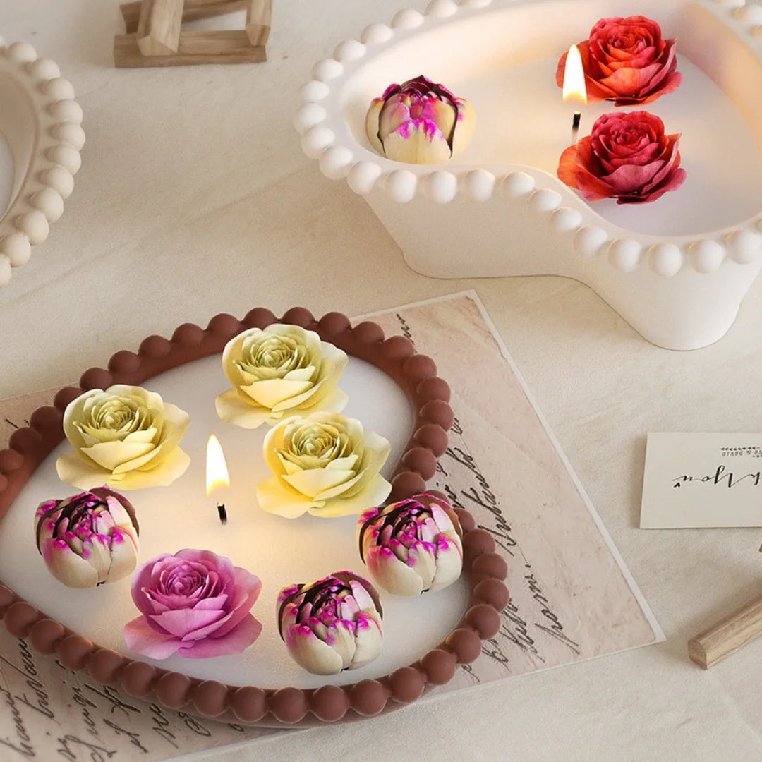 Bubble Edged Heart Bowl Mould