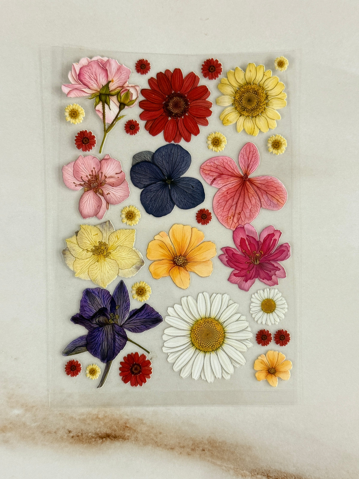 Mix Flower (P) - Peel Of Sticker