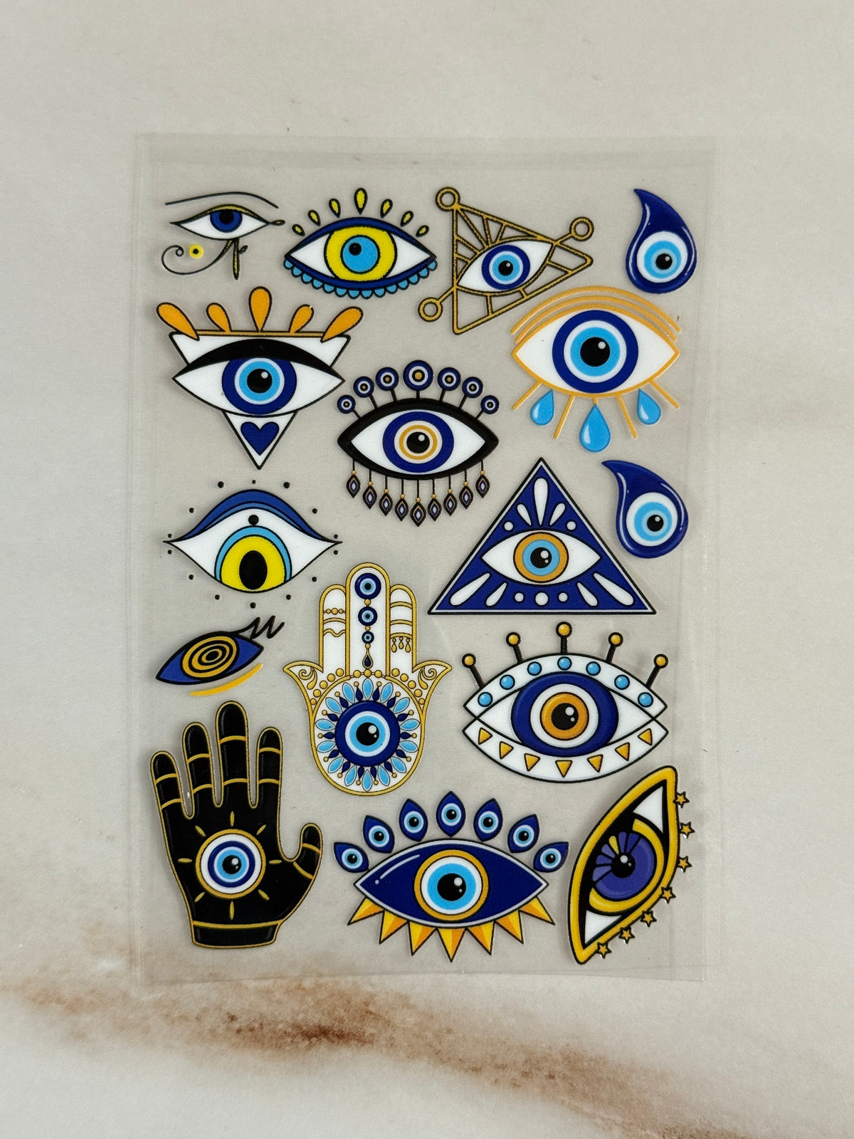 Evil Eye (5) - Peel Of Sticker