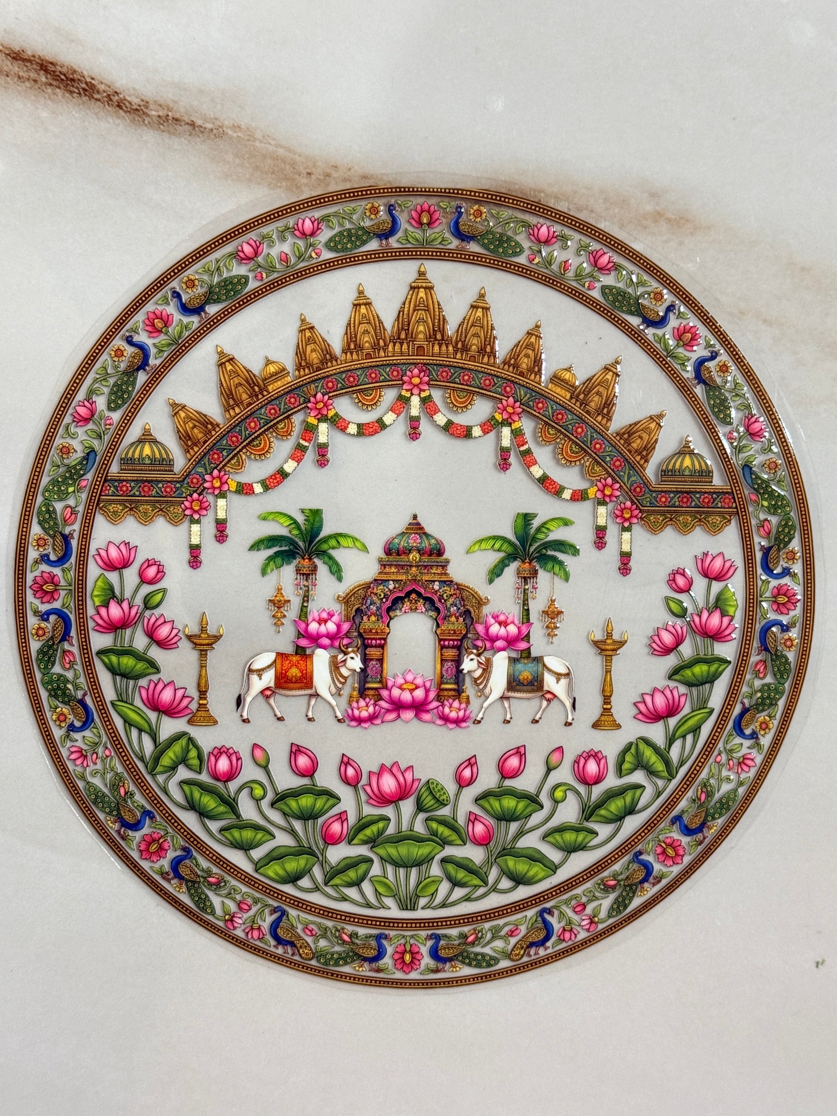 Round Shaped Peel Of Sticker (9)