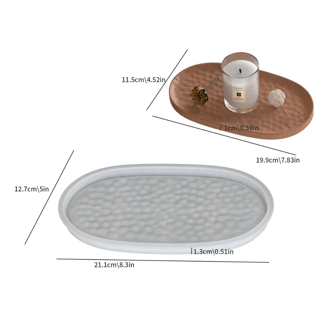 Hammered Texture Tray Mould