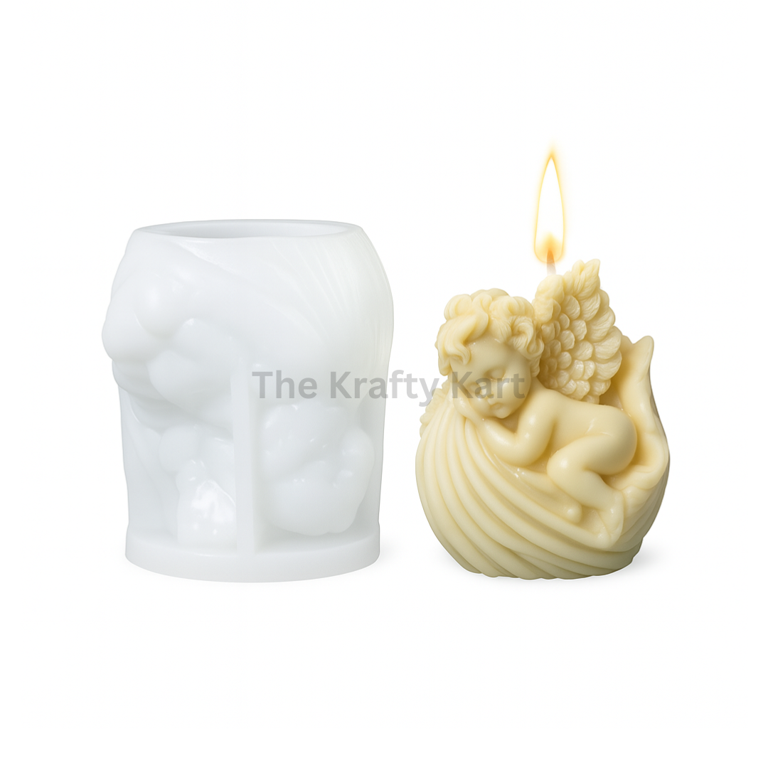 Baby Sleeping Candle Mould