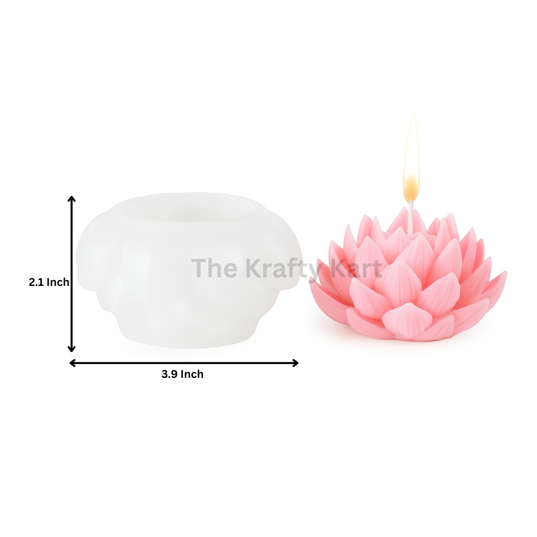 Lotus Candle Mould (A)