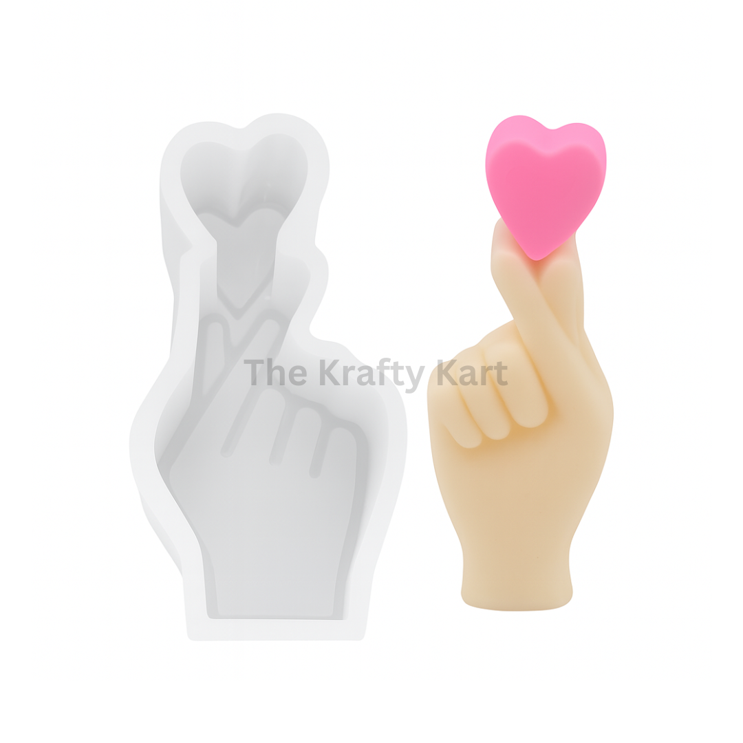 Korean Love Candle Mould
