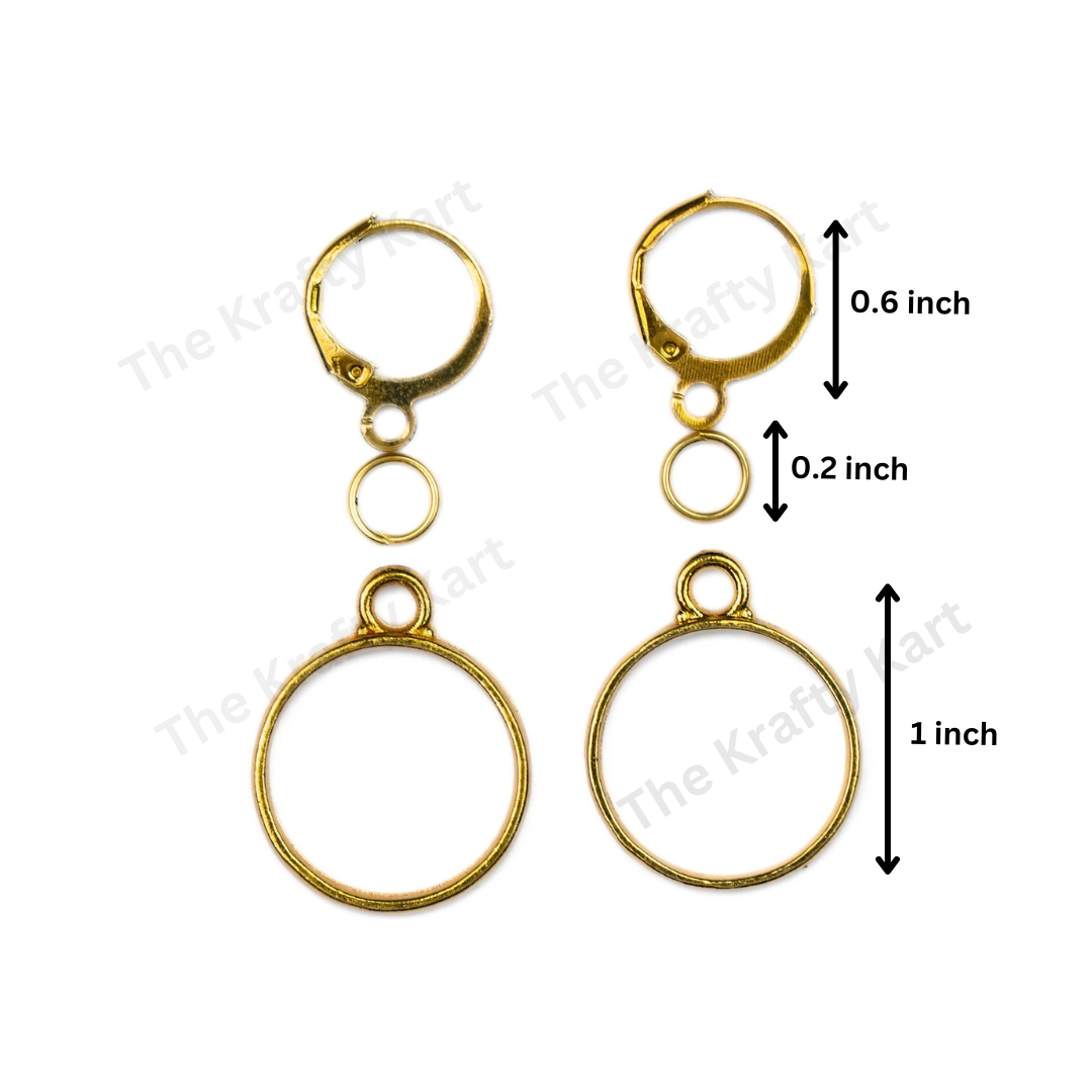 Earring Set (Golden)