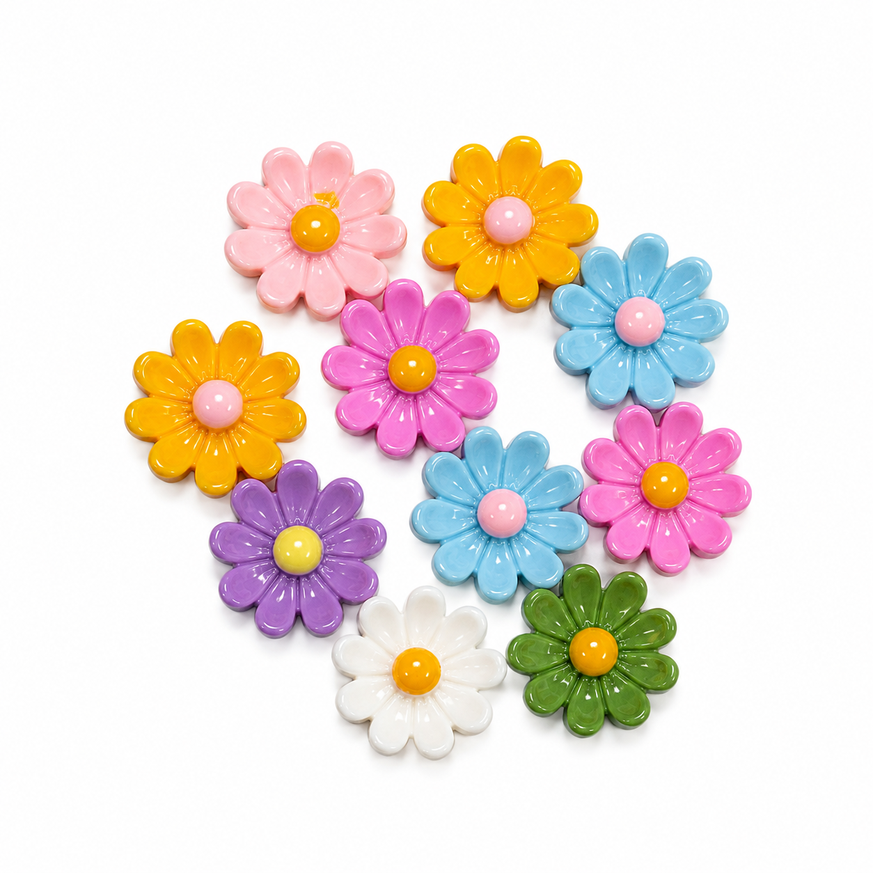 3D Glossy Flower