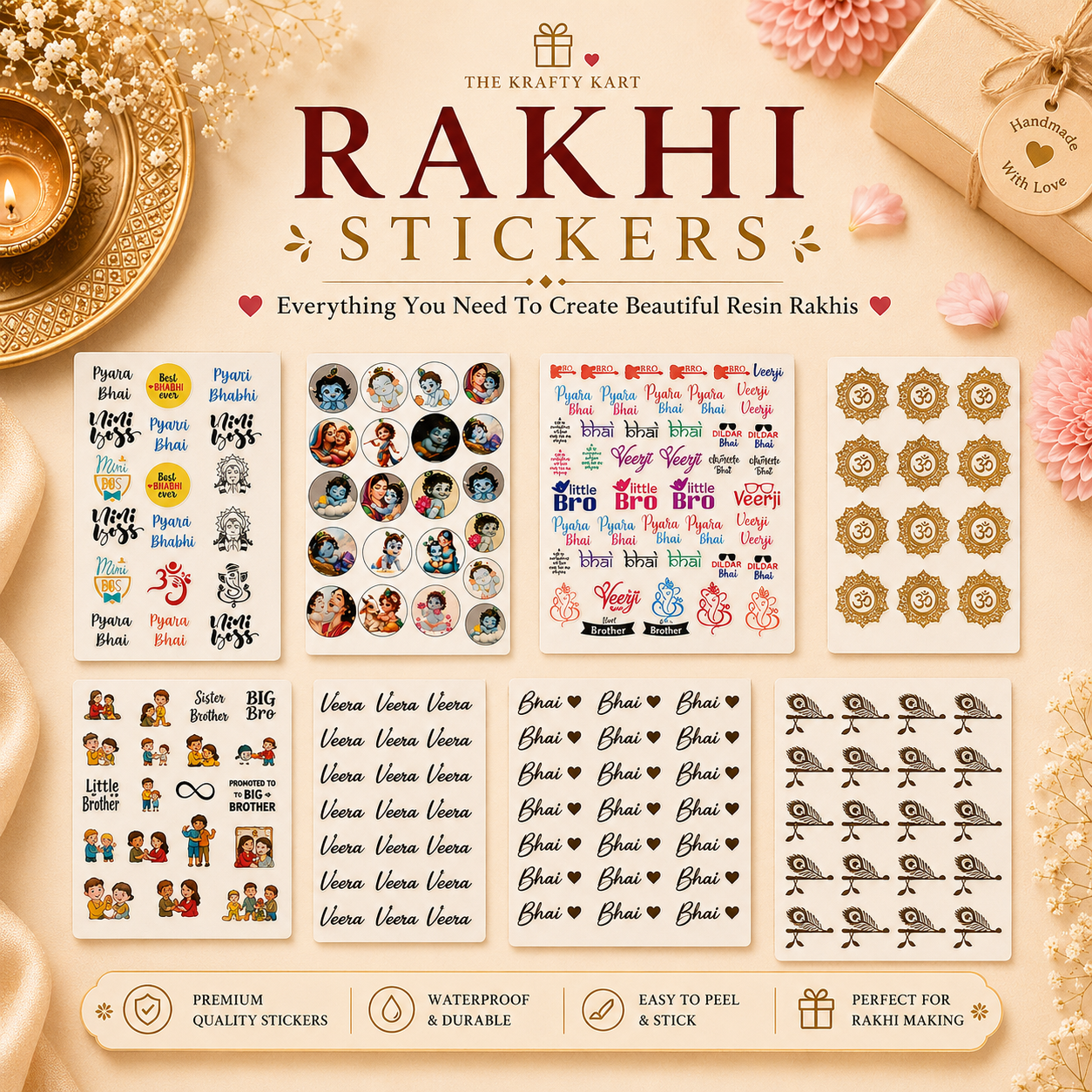 Rakhi Stickers
