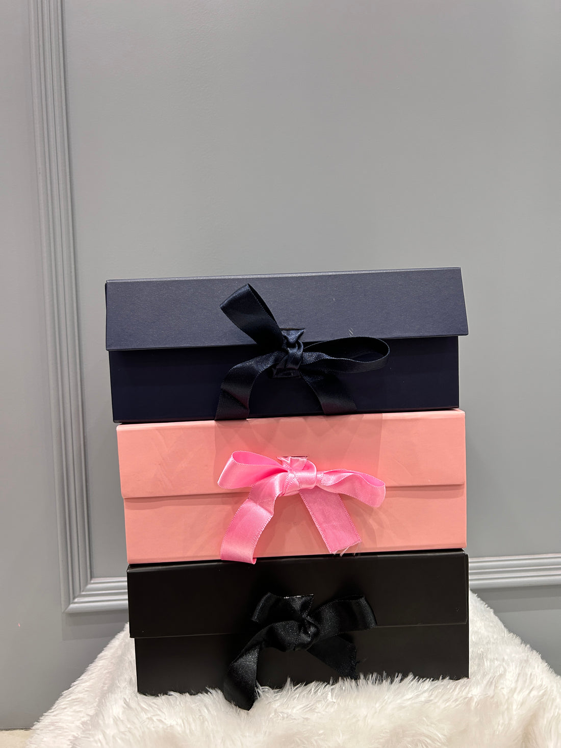 RIBBON BOX FOR HAMPER (8X10")