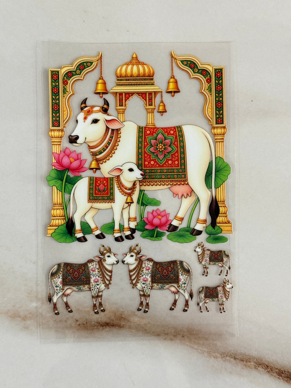 Cow (2) - Peel Of Sticker