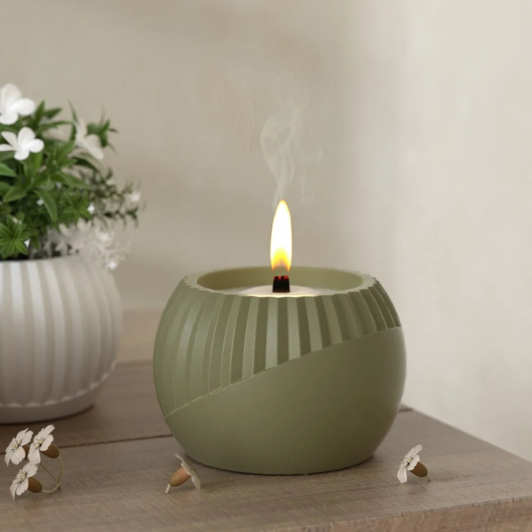 Striped Storage Pot Mould