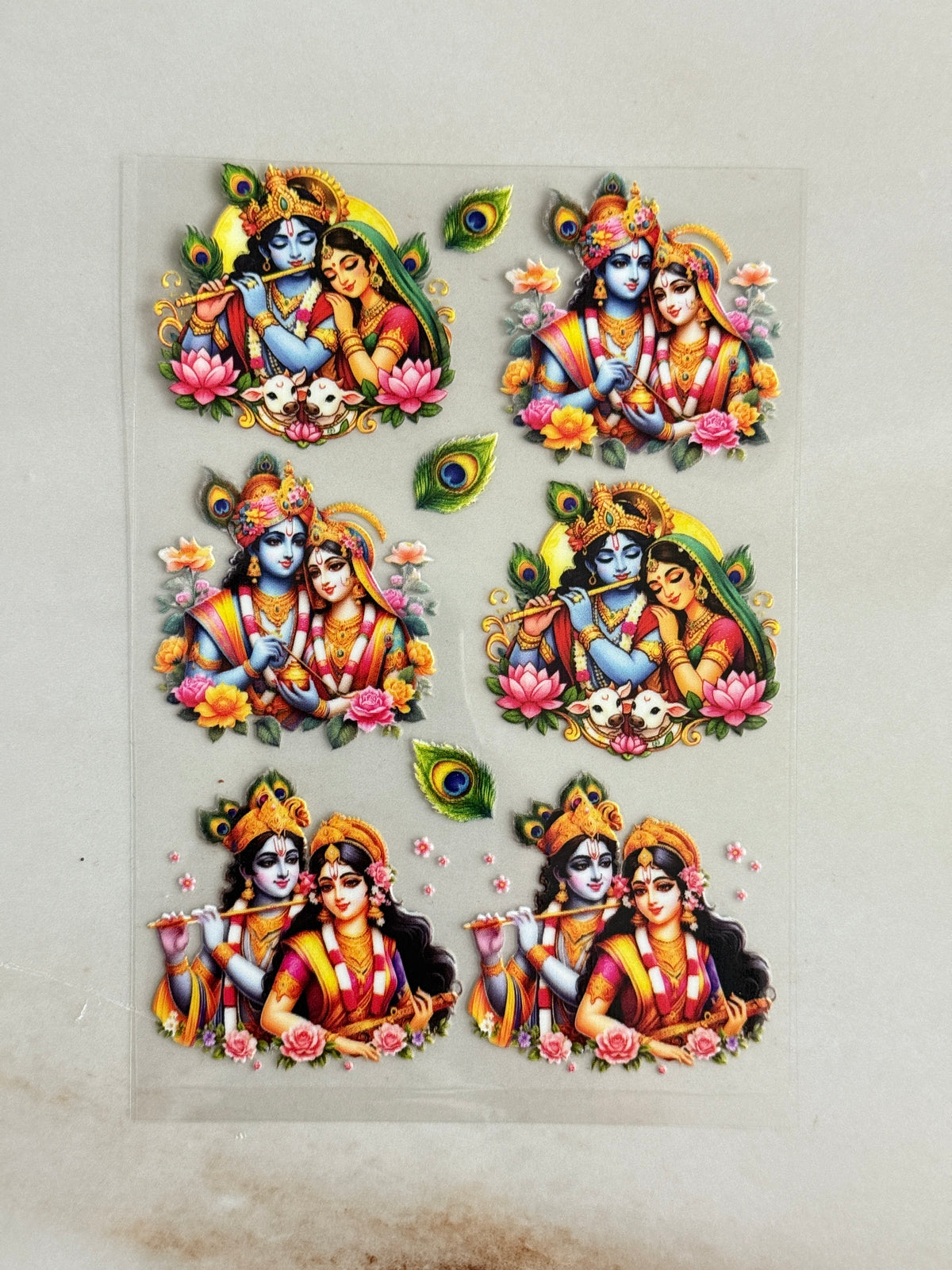 Krishnaji (6) - Peel Of Sticker