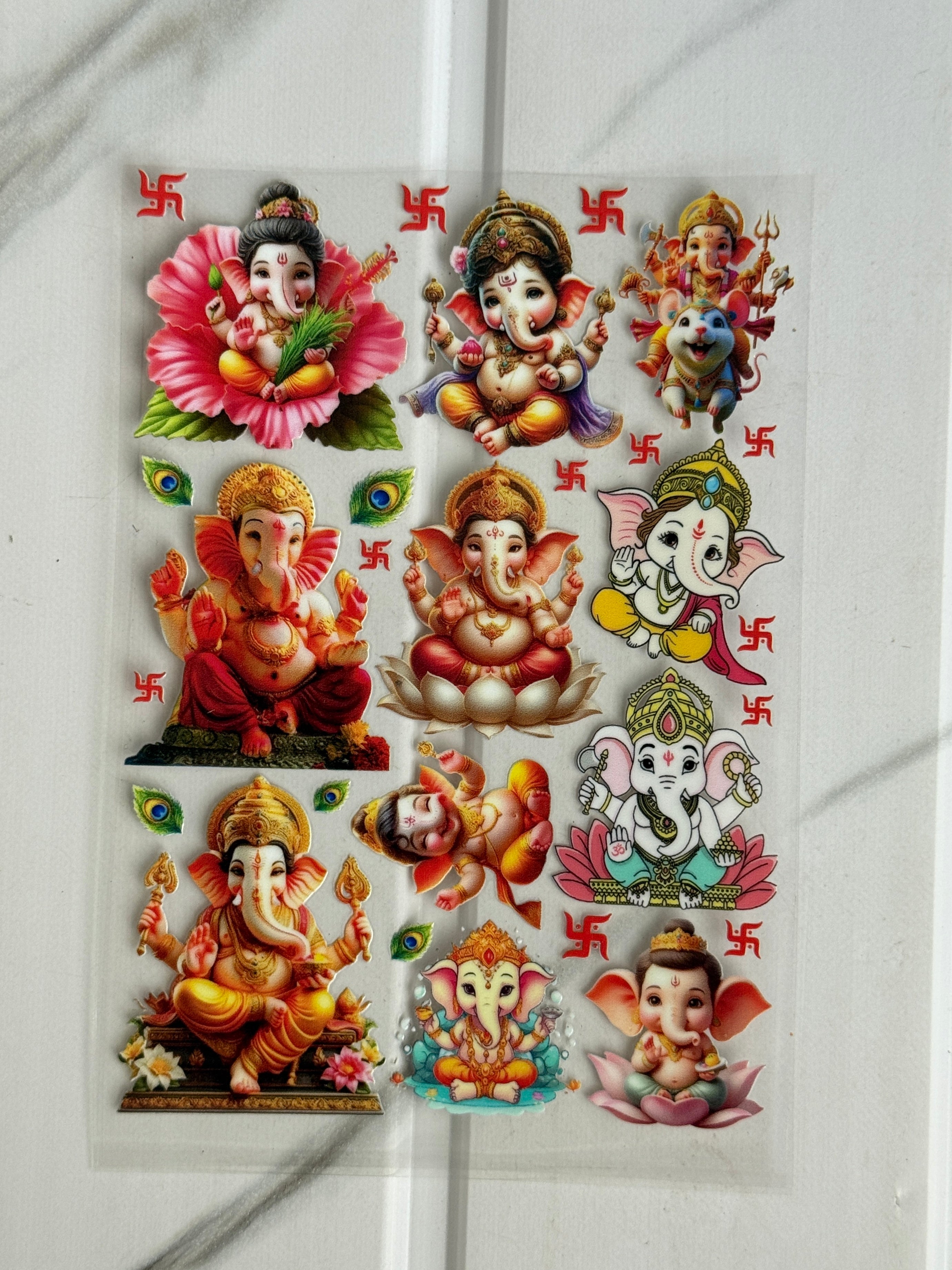 Ganeshji (D) - Peel Of Sticker