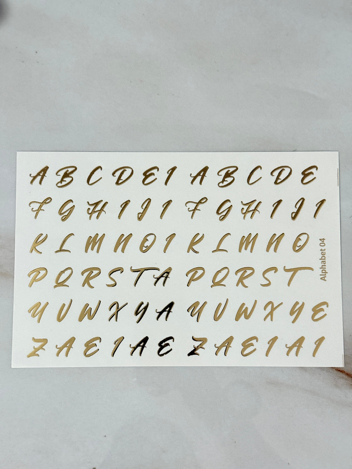 New Emboss Sticker (126)