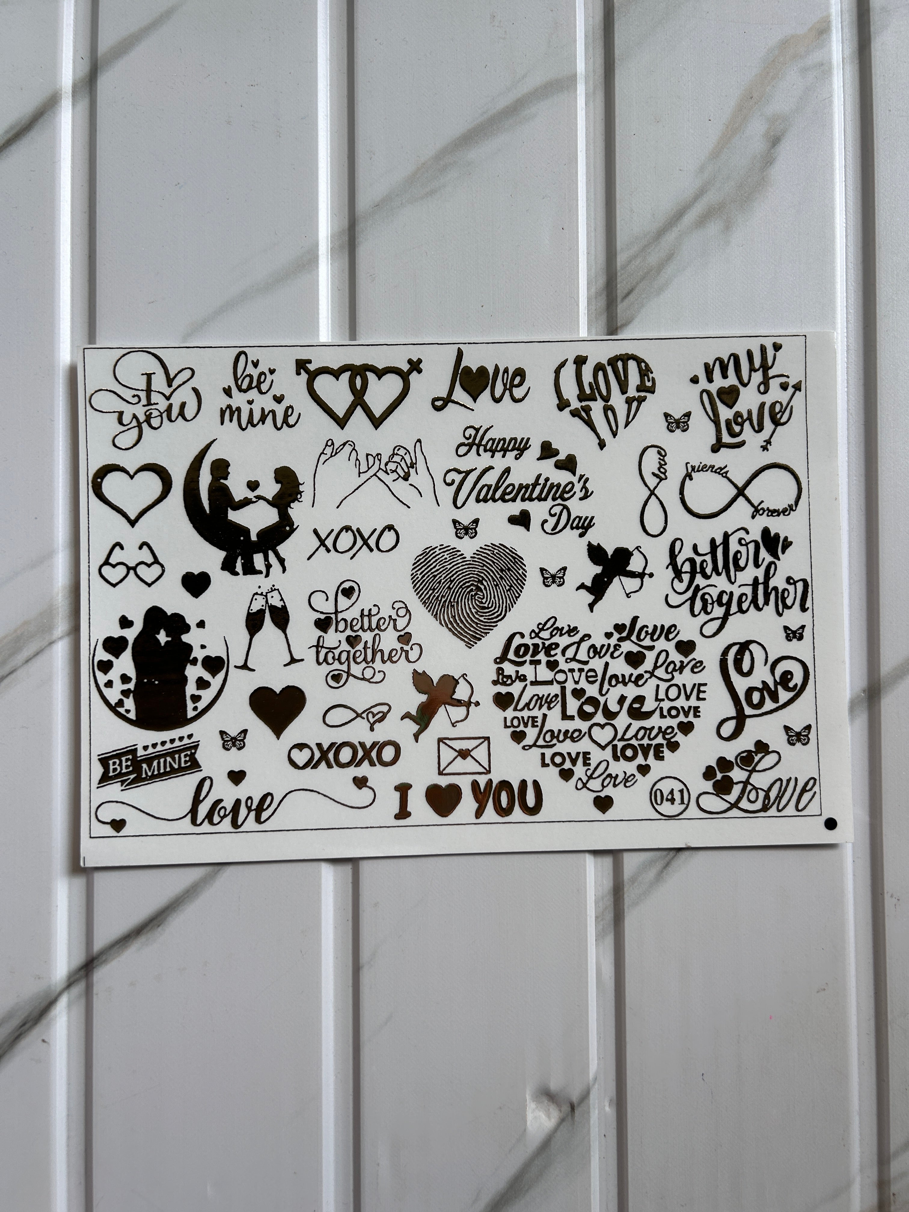 New Emboss Sticker (31)