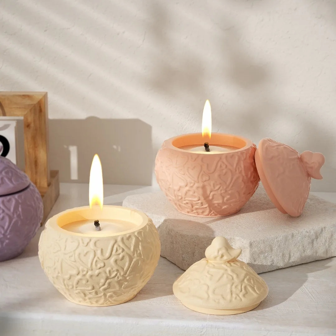 Heart Patterned Storage Box Mould