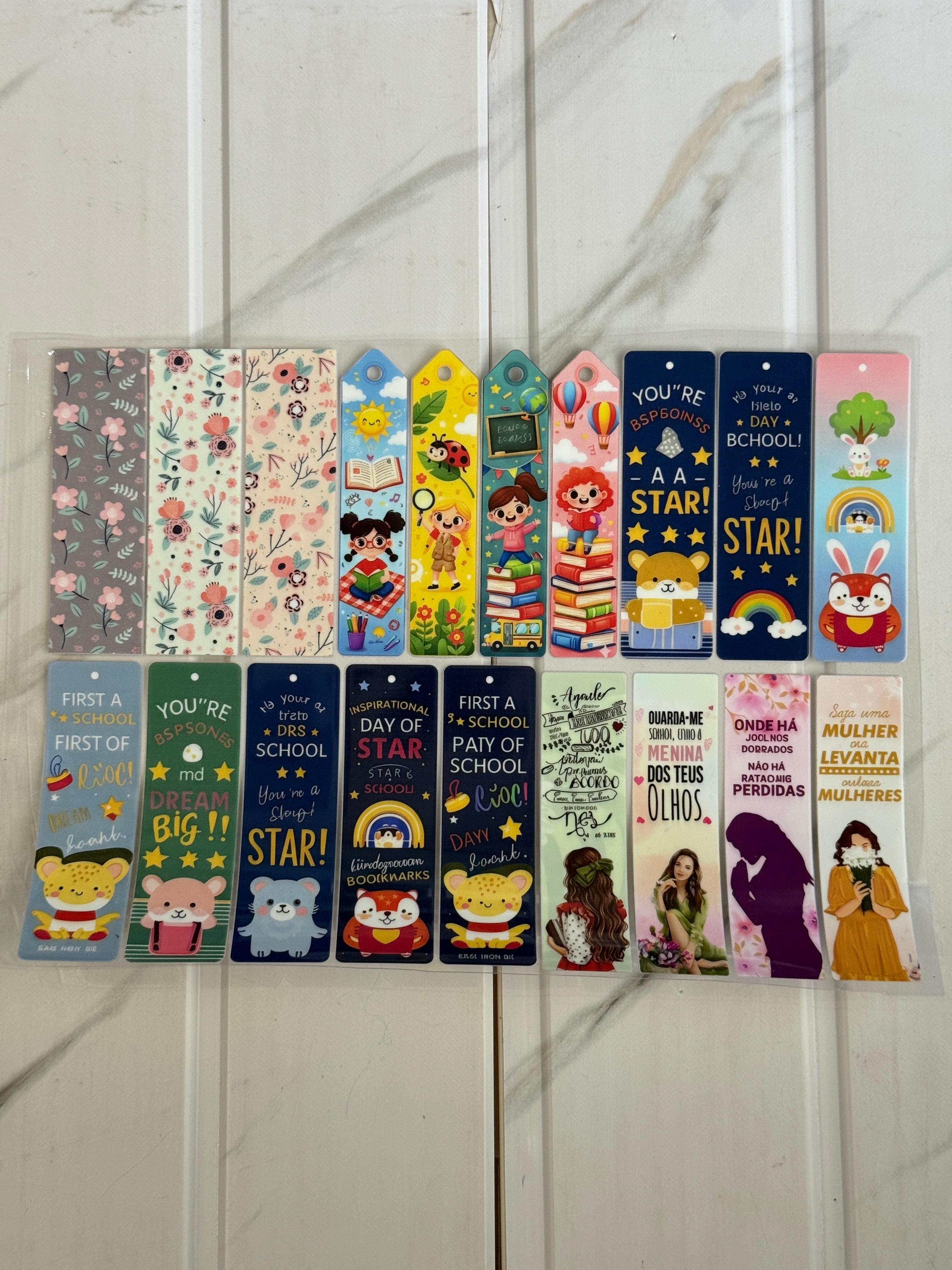 A4 Peel Of Sticker - Bookmark