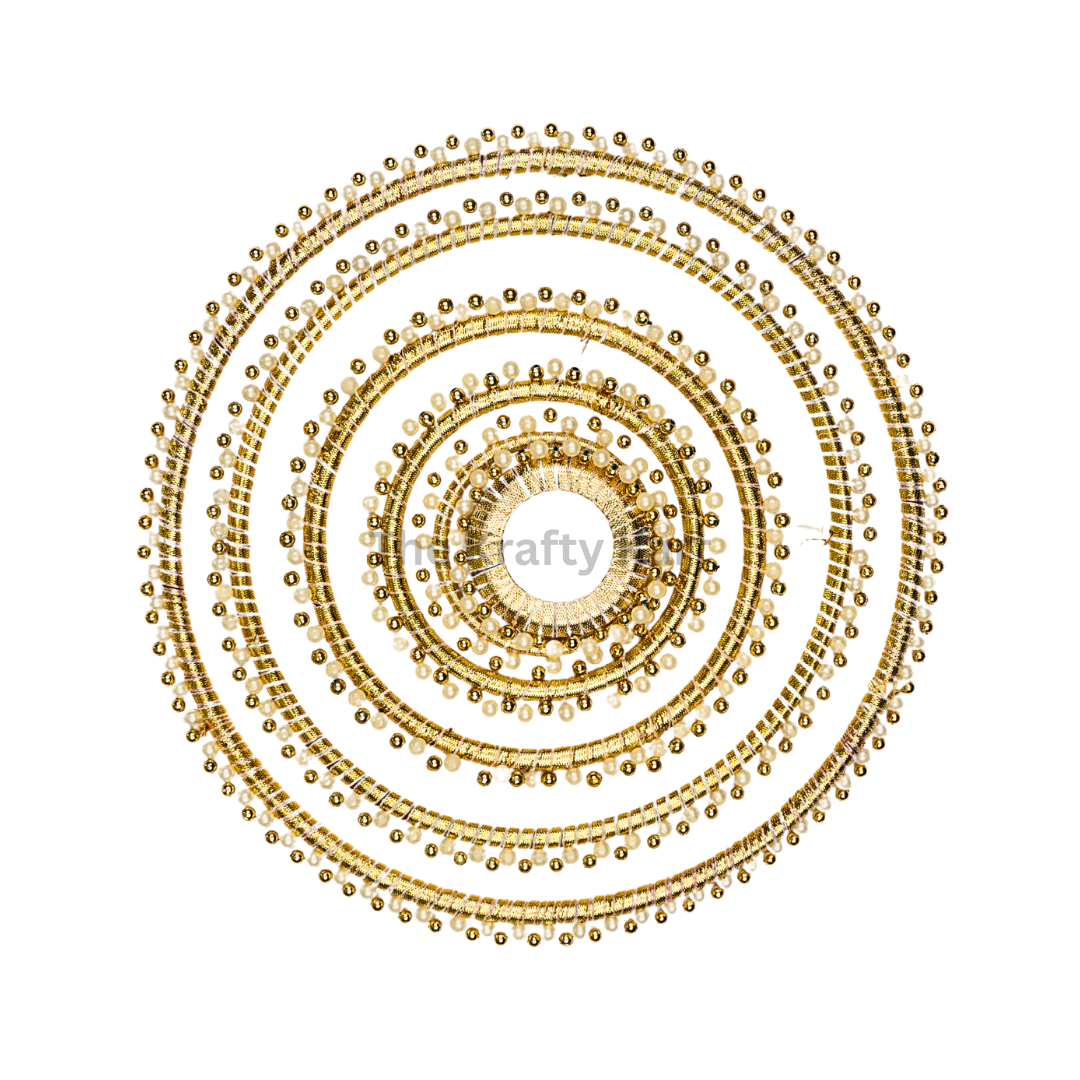 Traditional Pearl Ring (Golden)