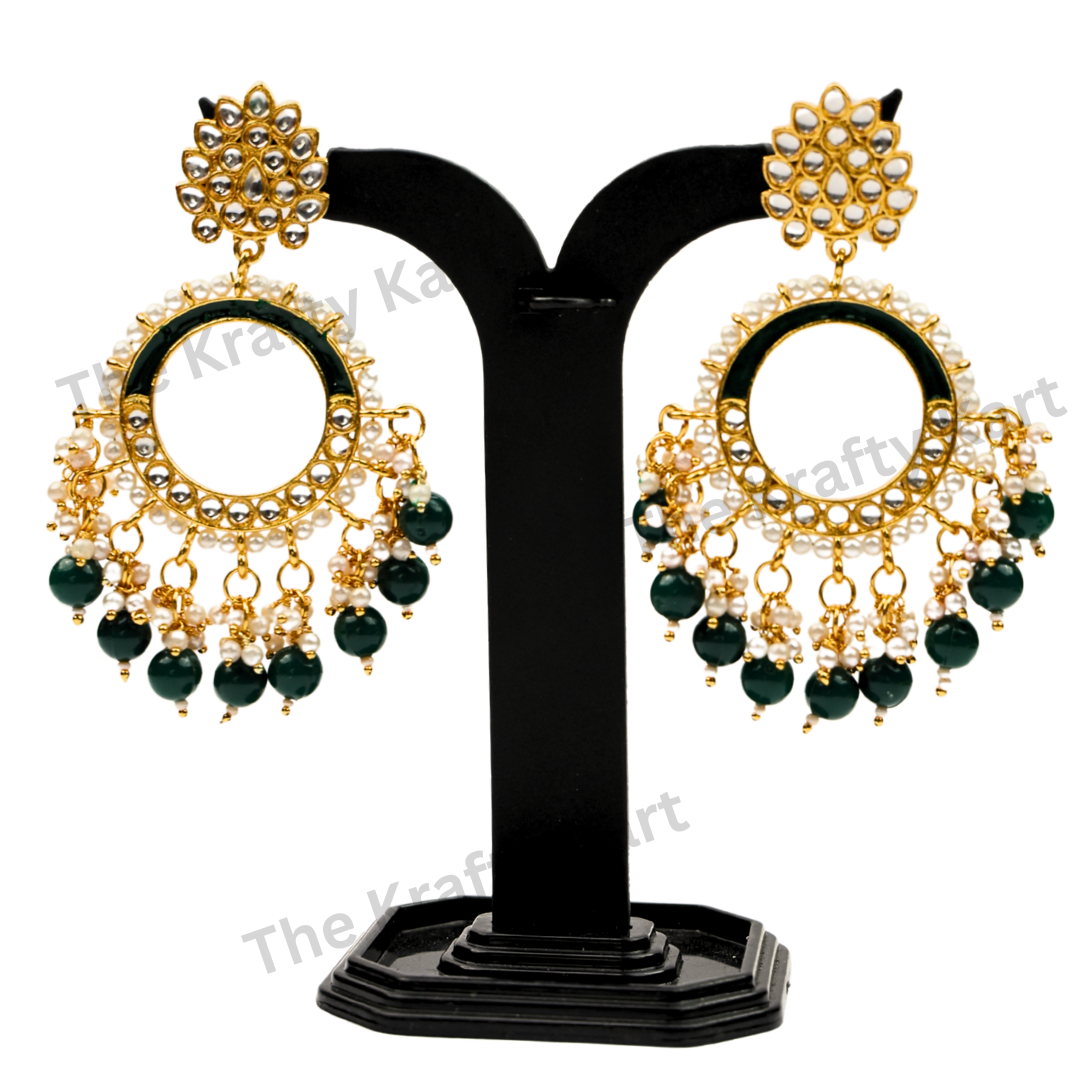 Chand Baliya Resin Jhumka