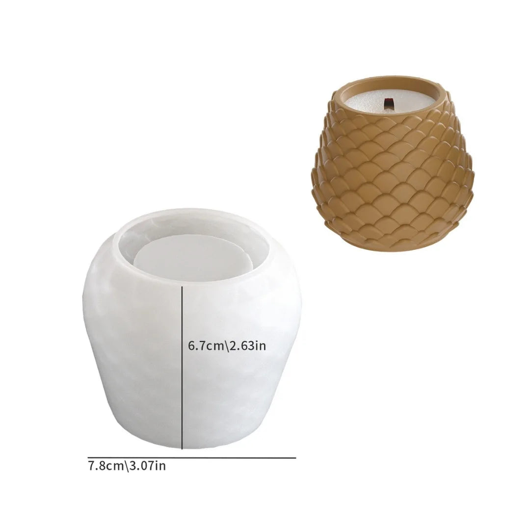 Draco Texture Cup Mould