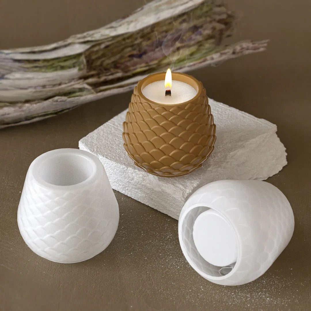 Draco Texture Cup Mould